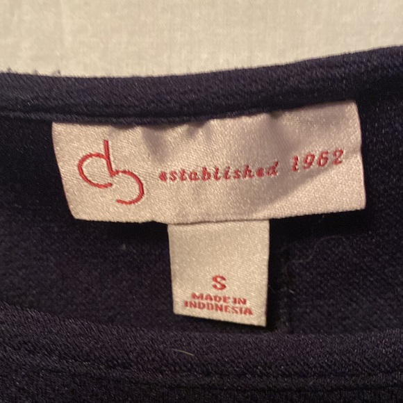 Dress Barn Navy Dress Size Small - Picture 3 of 3